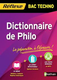 Dictionnaire de philo : bac techno