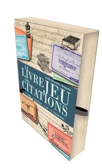 Le livre jeu des citations