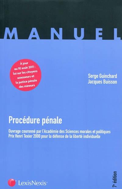 Procédure pénale