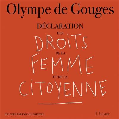 Déclaration des droits de la femme et de la citoyenne