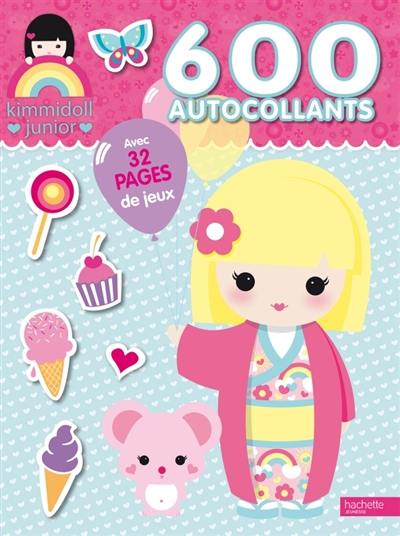 600 autocollants Kimmidoll junior