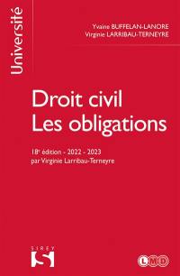 Droit civil : les obligations : 2022-2023