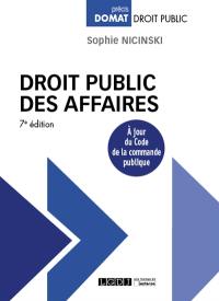 Droit public des affaires