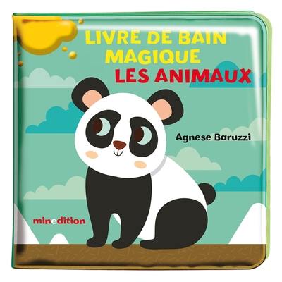 Les animaux : livre de bain magique