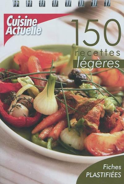 150 recettes légères : fiches plastifiées