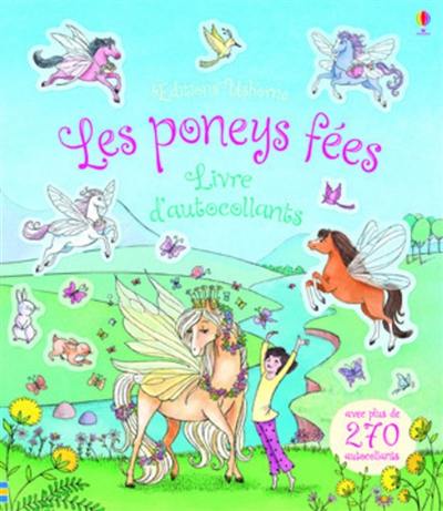 Les poneys fées : livre d'autocollants