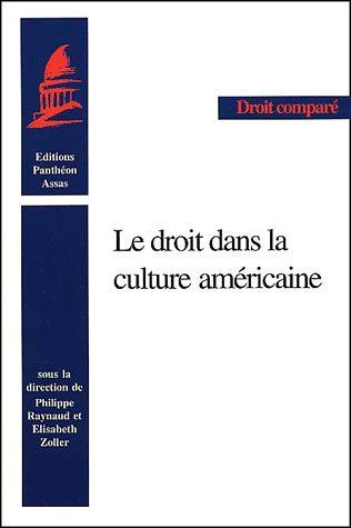 Le droit dans la culture américaine