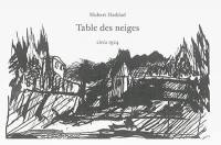 Table des neiges