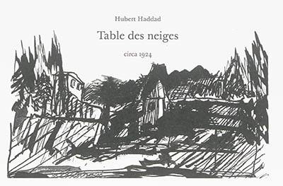 Table des neiges