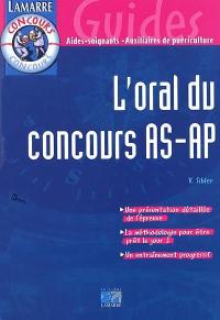 L'oral du concours AS-AP