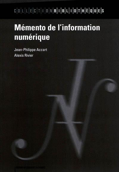 Mémento de l'information numérique