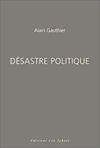 Désastre politique