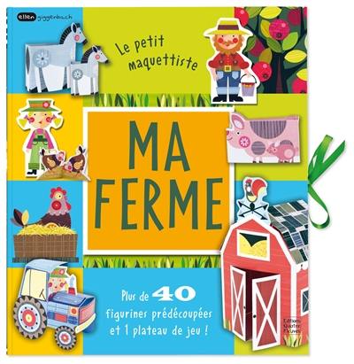 Ma ferme : plus de 40 figurines prédécoupées et 1 plateau de jeu !