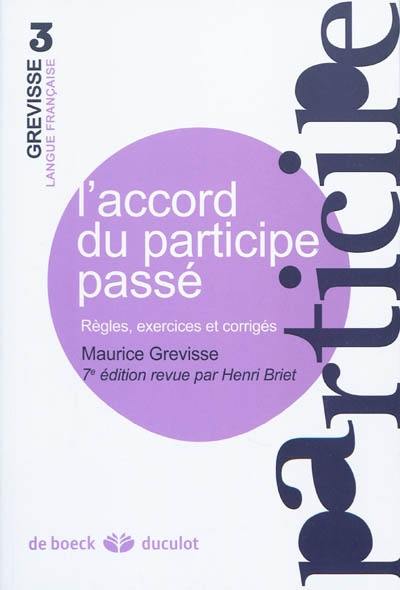 L'accord du participe passé