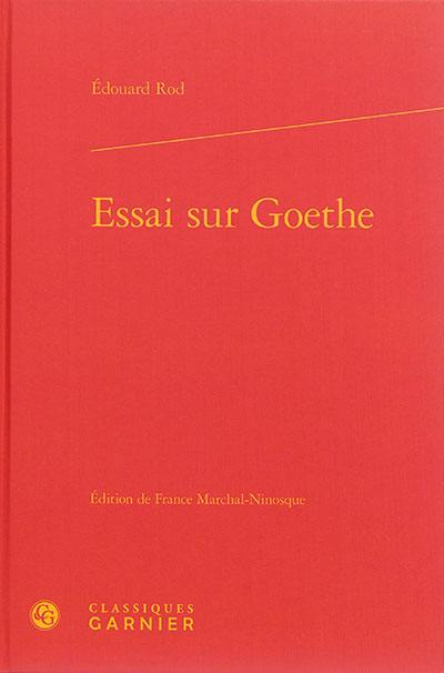 Essai sur Goethe