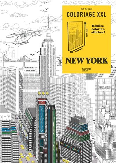 Coloriage XXL : New York