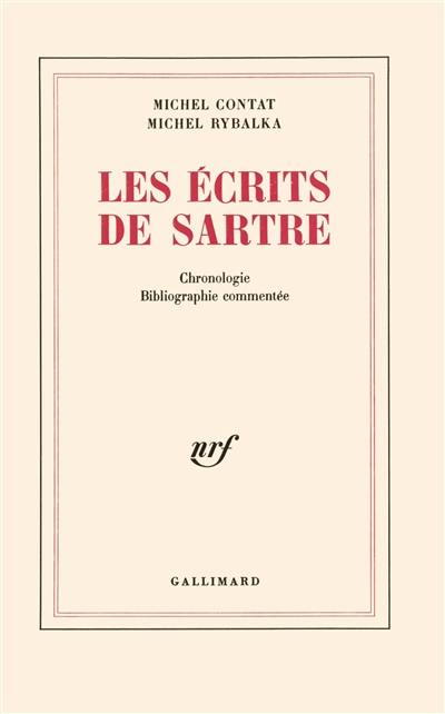 Les Ecrits de Sartre