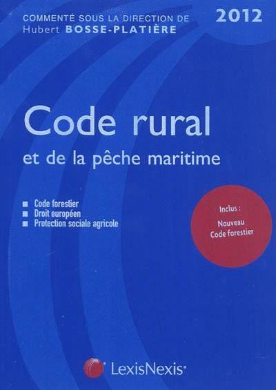 Code rural et de la pêche maritime 2012