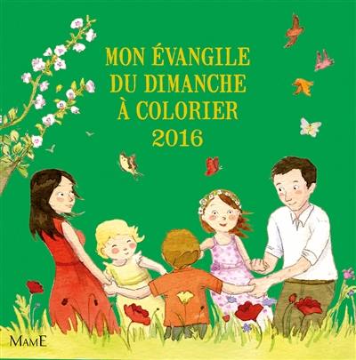 Mon Evangile du dimanche à colorier : 2016