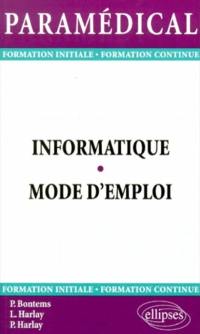 Informatique, mode d'emploi