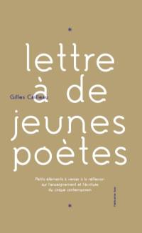 Lettre à de jeunes poètes : petits éléments à verser à la réflexion sur l'enseignement et l'écriture du cirque contemporain