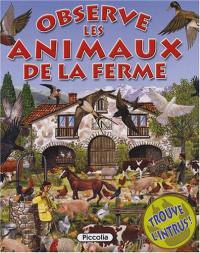 Observe les animaux de la ferme et trouve l'intrus !