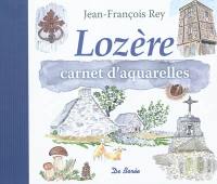 Lozère : carnet d'aquarelles