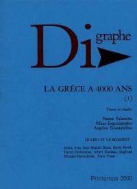 Digraphe, n° 92. La Grèce a 4.000 ans