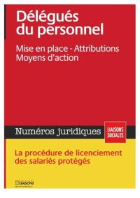 Liaisons sociales. Numéros juridiques. Délégués du personnel : mise en place, attributions, moyens d'action