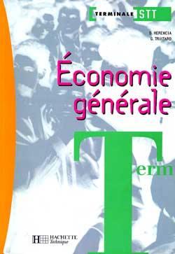 Economie générale, terminale STT