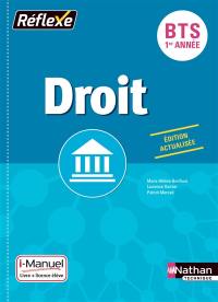 Droit BTS 1re année : i-manuel, livre + licence élève en ligne