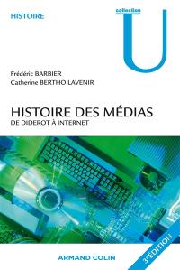 Histoire des médias, de Diderot à Internet