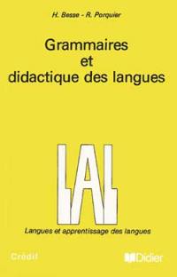 Grammaires et didactique des langues