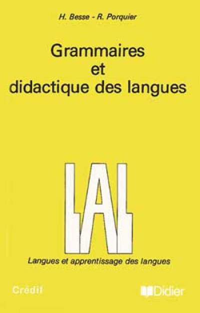 Grammaires et didactique des langues