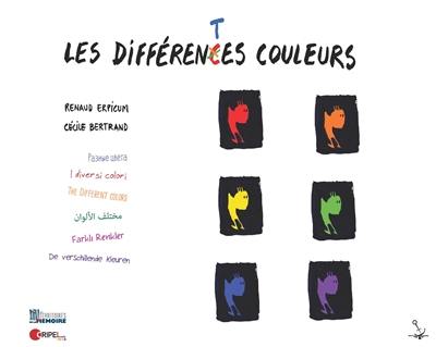 Les différentes couleurs