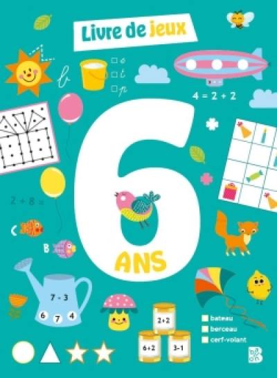 Livre de jeux 6 ans