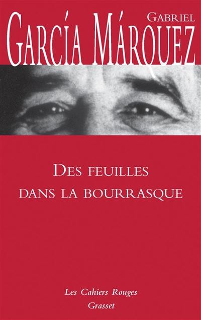 Des feuilles dans la bourrasque