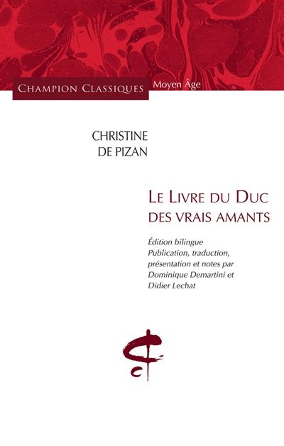 Le livre du duc des vrais amants