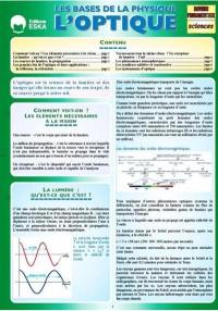 Les bases de la physique : optique