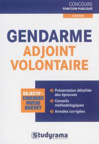 Gendarme adjoint volontaire : objectif concours niveau brevet