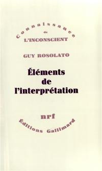 Eléments de l'interprétation