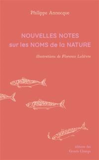 Nouvelles notes sur les noms de la nature