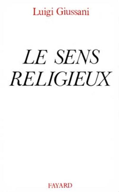 Le Sens religieux