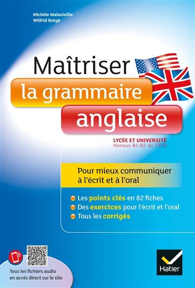 Livre : Maîtriser La Grammaire Anglaise : Lycée Et Université : Niveaux ...