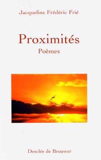 Proximités : poèmes