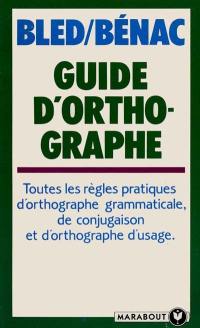 Guide d'orthographe