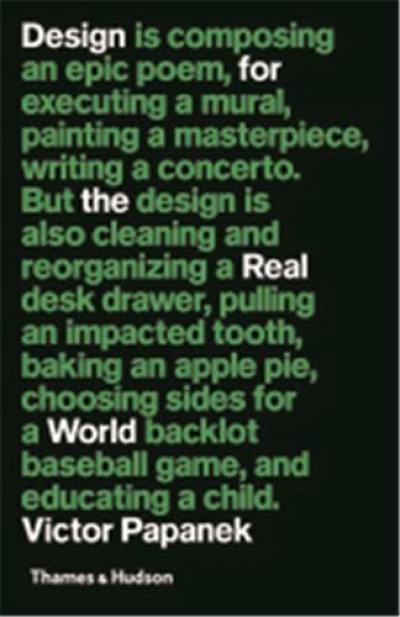 Victor Papanek Design for the Real World (B-Format Paperback)