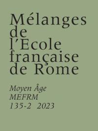 Mélanges de l'Ecole française de Rome, Moyen Age, n° 135-2. Le forme del vetro : tecnologie a confronto : produzioni vitree e invetriate in Sicilia, Italia peninsulare, Ifriqiya e Al-Andalus tra IX e XI secolo