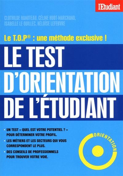 Le test d'orientation de l'étudiant