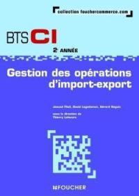 Gestion des opérations d'import-export, BTS CI 2e année : livre de l'élève